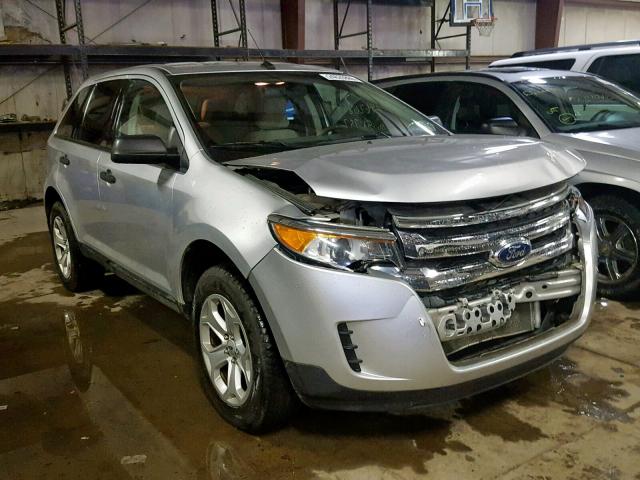 2FMDK4GC5CBA53701 - 2012 FORD EDGE SE SILVER photo 1