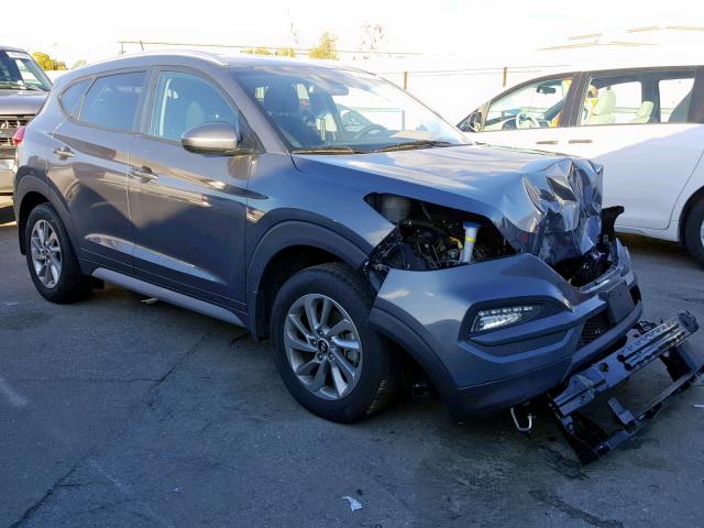 KM8J33A44HU550252 - 2017 HYUNDAI TUCSON LIM GRAY photo 1