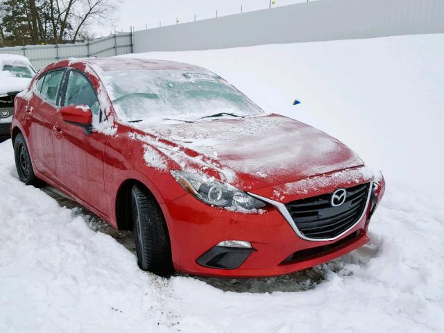 JM1BM1L77E1179554 - 2014 MAZDA 3 TOURING RED photo 1