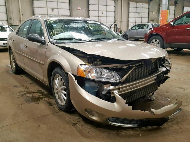 1C3EL56R83N539669 - 2003 CHRYSLER SEBRING LX GOLD photo 1