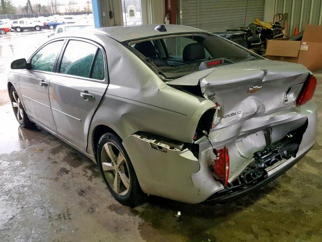1G1ZC5EUXCF302431 - 2012 CHEVROLET MALIBU 1LT SILVER photo 3