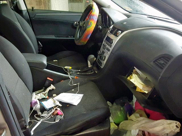 1G1ZC5EUXCF302431 - 2012 CHEVROLET MALIBU 1LT SILVER photo 5