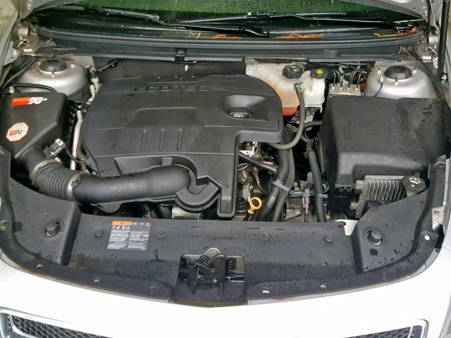 1G1ZC5EUXCF302431 - 2012 CHEVROLET MALIBU 1LT SILVER photo 7