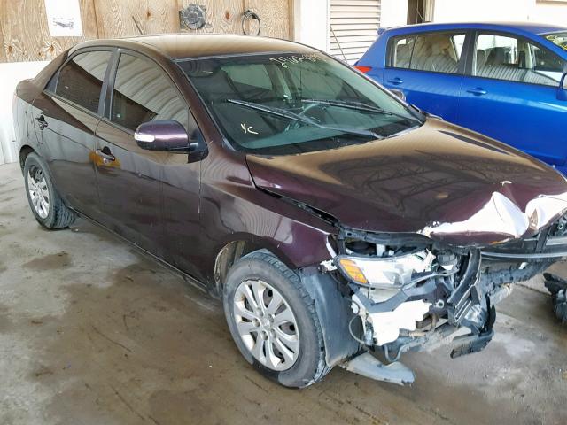 KNAFU4A2XA5848409 - 2010 KIA FORTE EX BROWN photo 1