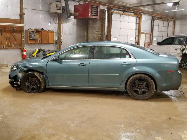 1G1ZH57B99F152916 - 2009 CHEVROLET MALIBU 1LT ტალღისფერი ფოტო 9