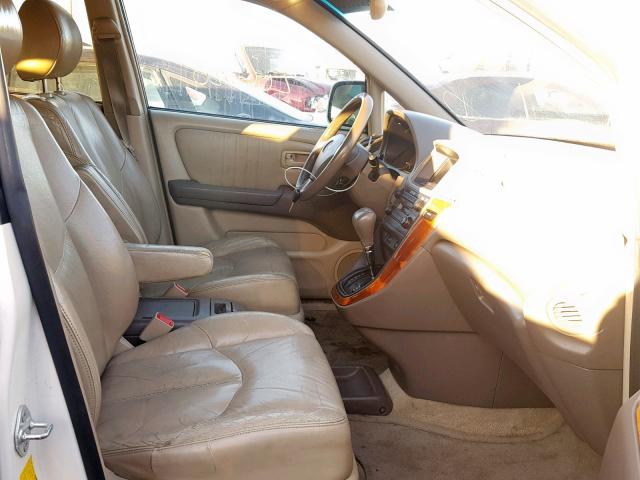 JT6HF10U8Y0107861 - 2000 LEXUS RX 300 CREAM photo 5