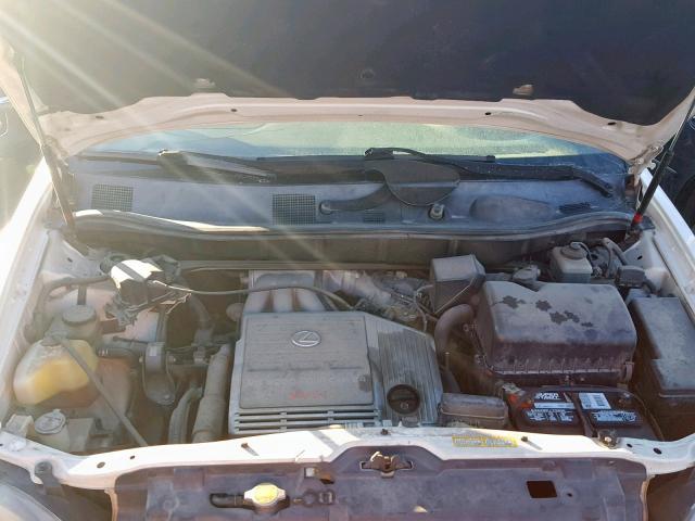 JT6HF10U8Y0107861 - 2000 LEXUS RX 300 CREAM photo 7