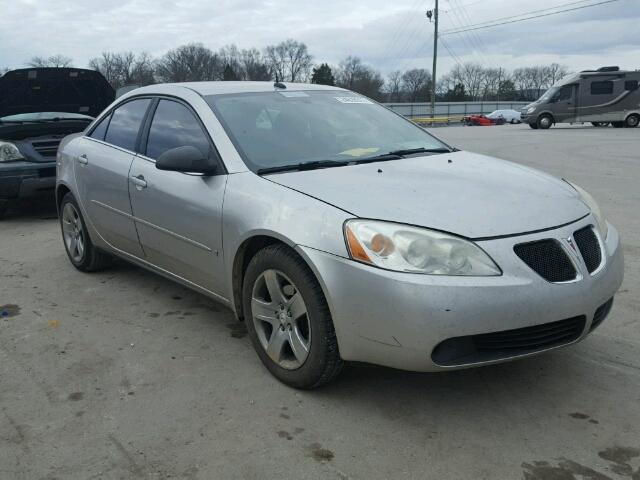 1G2ZG57BX84210217 - 2008 PONTIAC G6 BASE SILVER photo 1