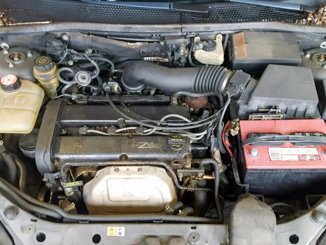 1FAFP38342W361470 - 2002 FORD FOCUS ZTS GRAY photo 7