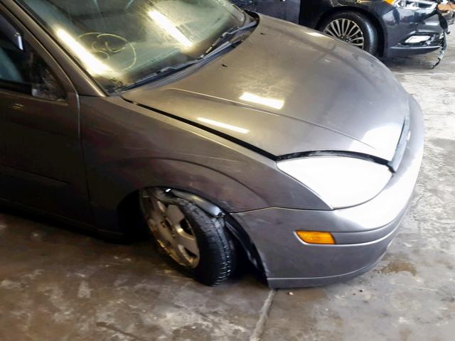 1FAFP38342W361470 - 2002 FORD FOCUS ZTS GRAY photo 9