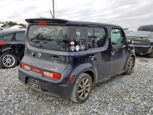 JN8AZ2KR5AT168884 - 2010 NISSAN CUBE BASE BLACK photo 4