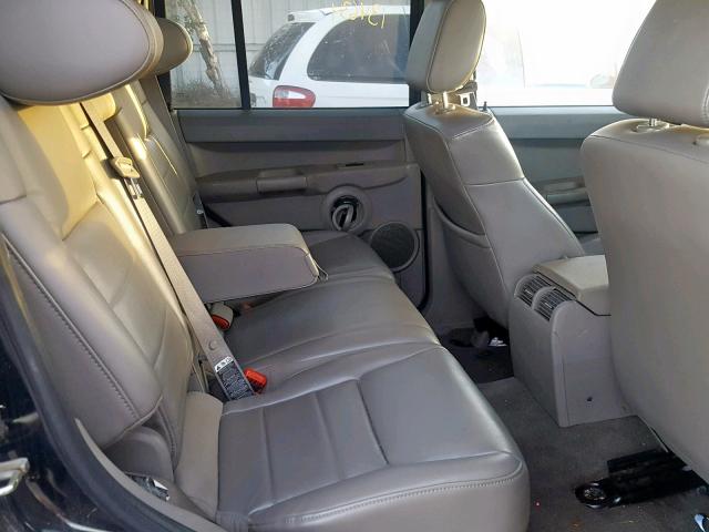 1J8HG48N66C165413 - 2006 JEEP COMMANDER BLACK photo 6
