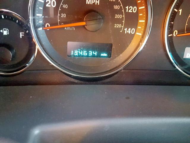 1J8HG48N66C165413 - 2006 JEEP COMMANDER BLACK photo 8