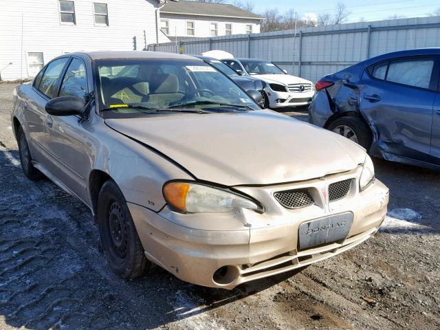 1G2NE52E05M141765 - 2005 PONTIAC GRAND AM S TAN photo 1