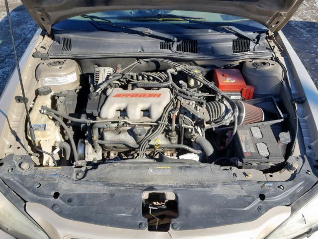 1G2NE52E05M141765 - 2005 PONTIAC GRAND AM S TAN photo 7