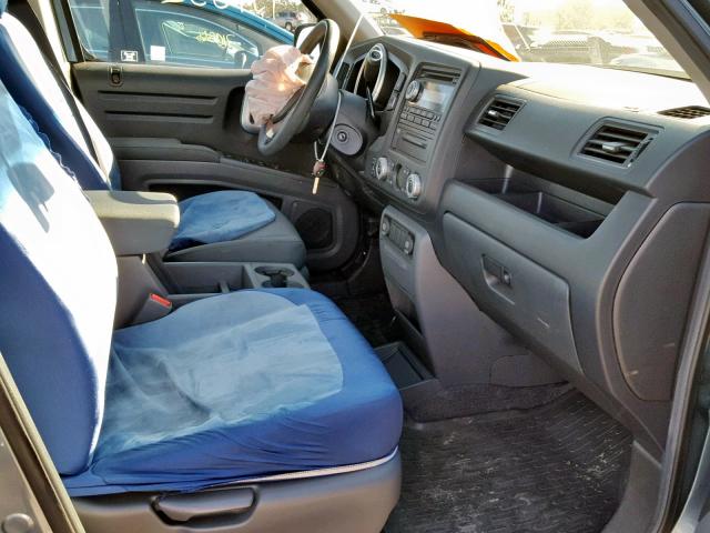 2HJYK16478H507199 - 2008 HONDA RIDGELINE BLUE photo 5