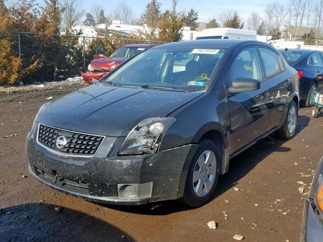 3N1AB61E87L642624 - 2007 NISSAN SENTRA 2.0 BLACK photo 2