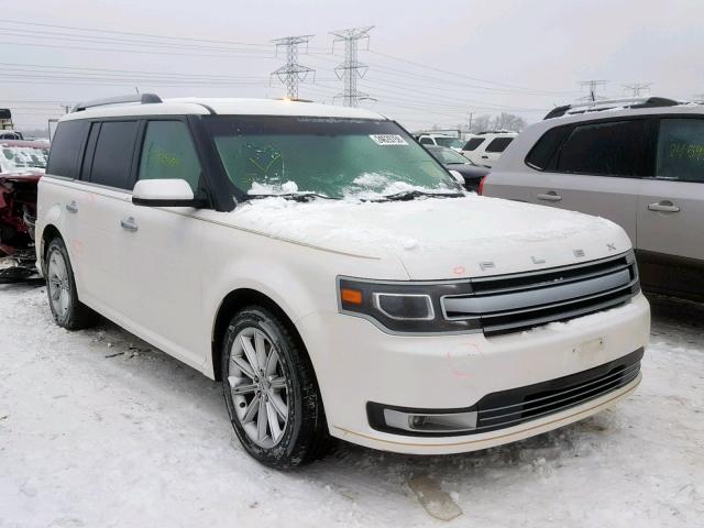 2FMHK6D84GBA09269 - 2016 FORD FLEX LIMIT WHITE photo 1