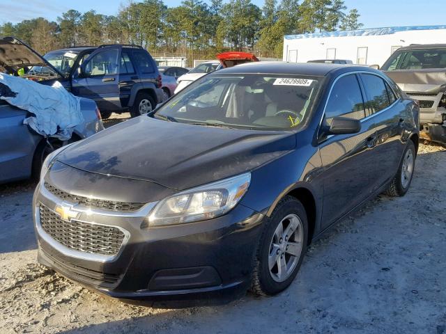 1G11A5SL5FF187384 - 2015 CHEVROLET MALIBU LS CHARCOAL photo 2