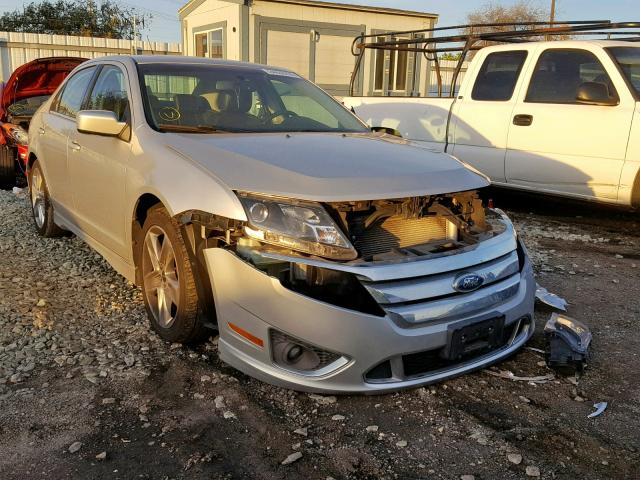 3FAHP0KC4AR408160 - 2010 FORD FUSION SPO SILVER photo 1