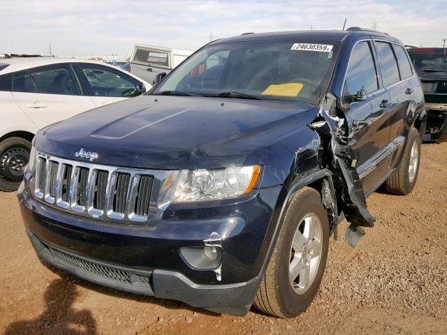 1J4RS4GG1BC515581 - 2011 JEEP GRAND CHER BLUE photo 2