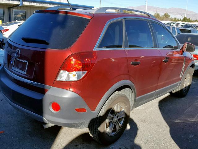 3GSCL33P59S510627 - 2009 SATURN VUE XE RED photo 4