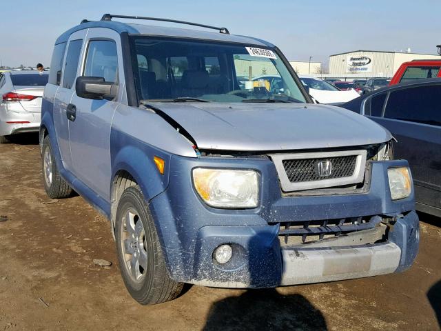 5J6YH28665L003422 - 2005 HONDA ELEMENT EX GRAY photo 1