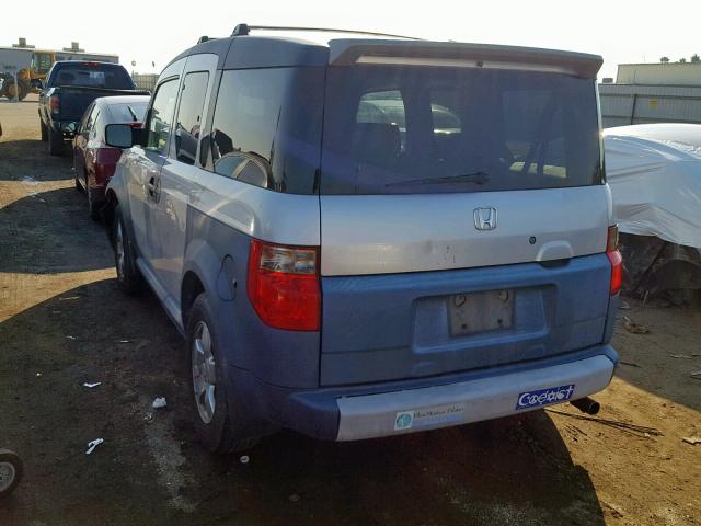 5J6YH28665L003422 - 2005 HONDA ELEMENT EX GRAY photo 3