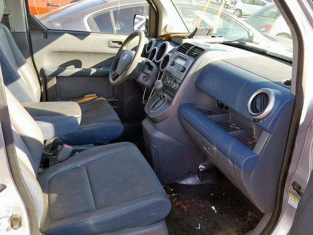 5J6YH28665L003422 - 2005 HONDA ELEMENT EX GRAY photo 5