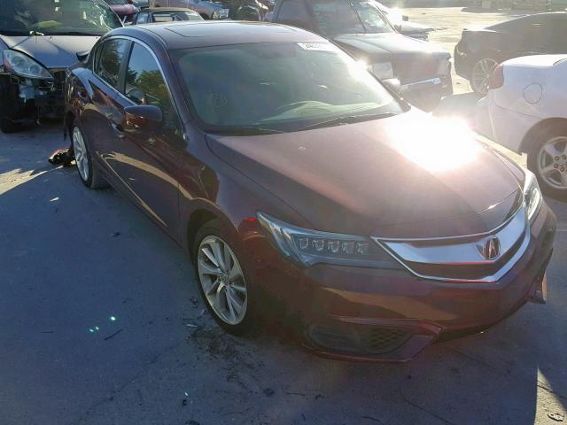 19UDE2F35GA020282 - 2016 ACURA ILX BASE BURGUNDY photo 1