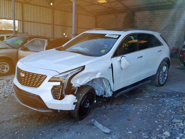 1GYFZCR48KF119397 - 2019 CADILLAC XT4 PREMIU WHITE photo 2