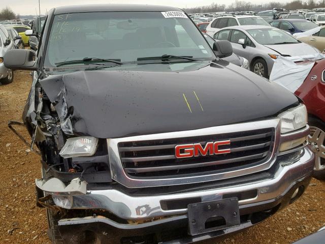 2GTEK19B551225908 - 2005 GMC NEW SIERRA BLACK photo 7