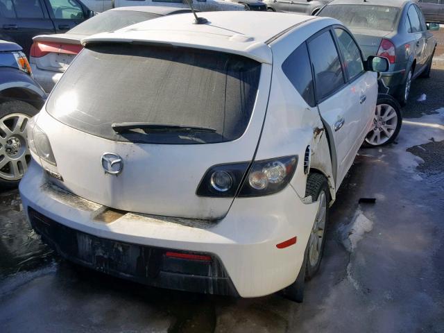 JM1BK343091227446 - 2009 MAZDA 3 S WHITE photo 4