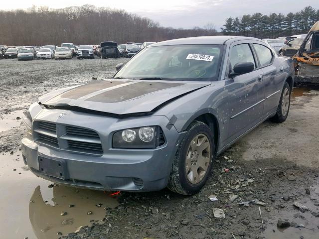 2B3KA43G26H323266 - 2006 DODGE CHARGER SE GRAY photo 2