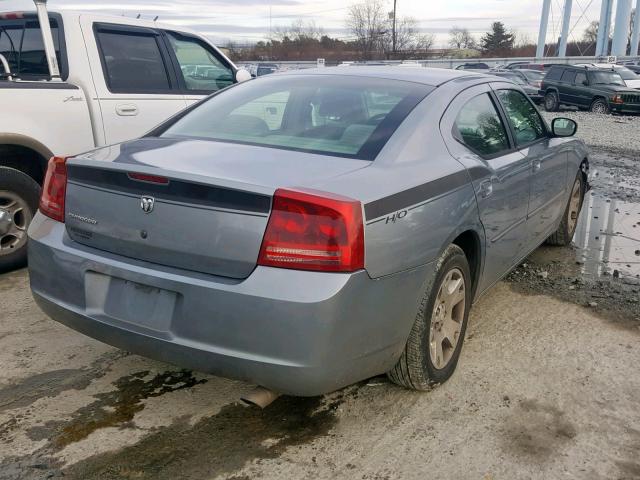 2B3KA43G26H323266 - 2006 DODGE CHARGER SE GRAY photo 4