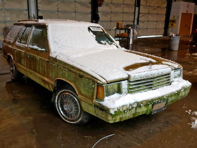 1B3BD59C6DF299828 - 1983 DODGE ARIES SE BROWN photo 1