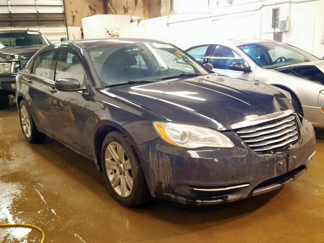 1C3CCBAB1DN704964 - 2013 CHRYSLER 200 LX BLACK photo 1