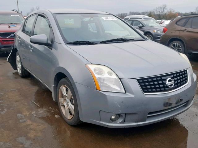 3N1AB61E18L675739 - 2008 NISSAN SENTRA 2.0 GRAY photo 1