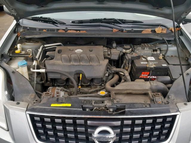 3N1AB61E18L675739 - 2008 NISSAN SENTRA 2.0 GRAY photo 7