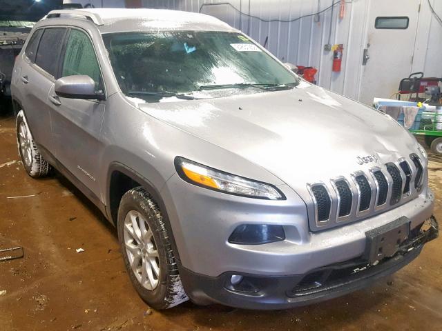 1C4PJMCS5FW528509 - 2015 JEEP CHEROKEE L SILVER photo 1