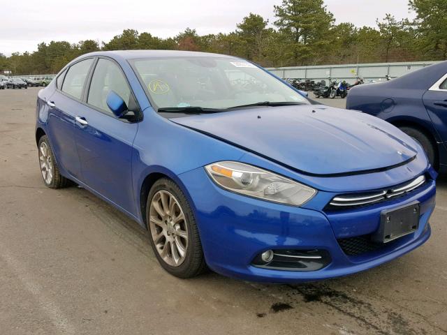 1C3CDFCA1DD132616 - 2013 DODGE DART LIMIT BLUE photo 1