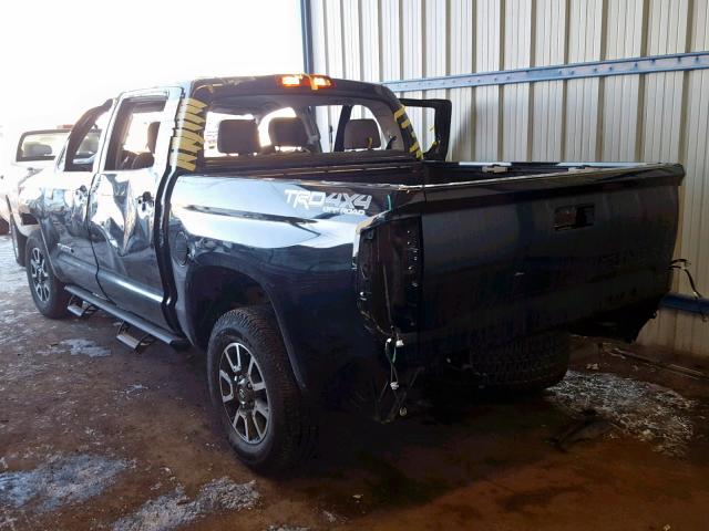 5TFDY5F14JX709708 - 2018 TOYOTA TUNDRA CRE BLACK photo 3