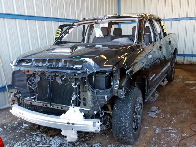 5TFDY5F14JX709708 - 2018 TOYOTA TUNDRA CRE BLACK photo 9