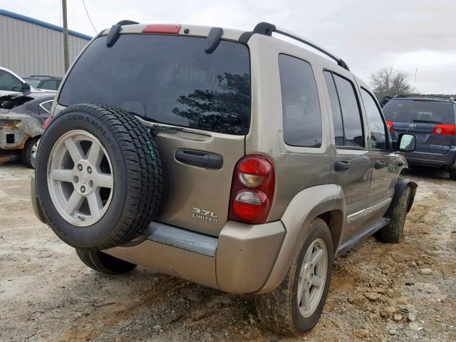 1J4GK58K66W114595 - 2006 JEEP LIBERTY LI GOLD photo 4