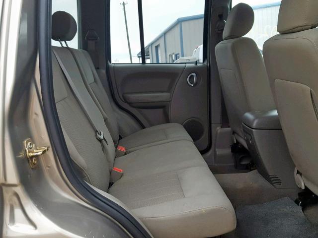 1J4GK58K66W114595 - 2006 JEEP LIBERTY LI GOLD photo 6