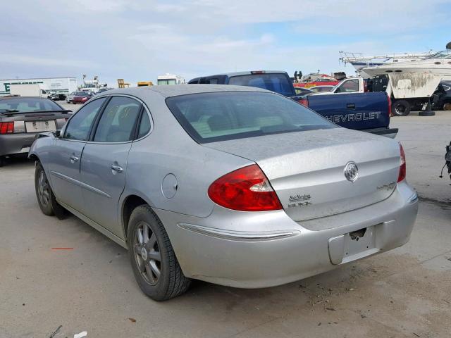 2G4WD582091244536 - 2009 BUICK LACROSSE C SILVER photo 3
