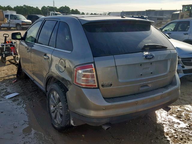 2FMDK39C18BA44685 - 2008 FORD EDGE LIMIT GRAY photo 3