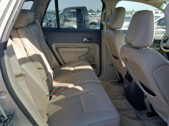 2FMDK39C18BA44685 - 2008 FORD EDGE LIMIT GRAY photo 6