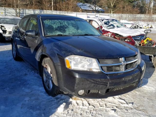 1B3LC56B79N559993 - 2009 DODGE AVENGER SX BLACK photo 1