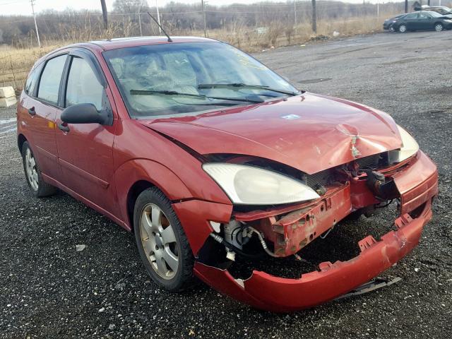 3FAHP373X2R225132 - 2002 FORD FOCUS ZX5 RED photo 1